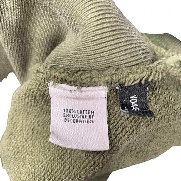 Jack Spade Men's Olive Green Crewneck Pullover Sweatshirt Size Medium - Picture 8 of 9